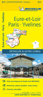 France Eure-et-Loir Paris Yvelines by Michelin (311 Departemental)