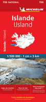 Iceland Islande by Michelin (750 National)