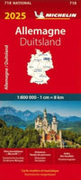 Michelin Map #718 - Germany - 2025