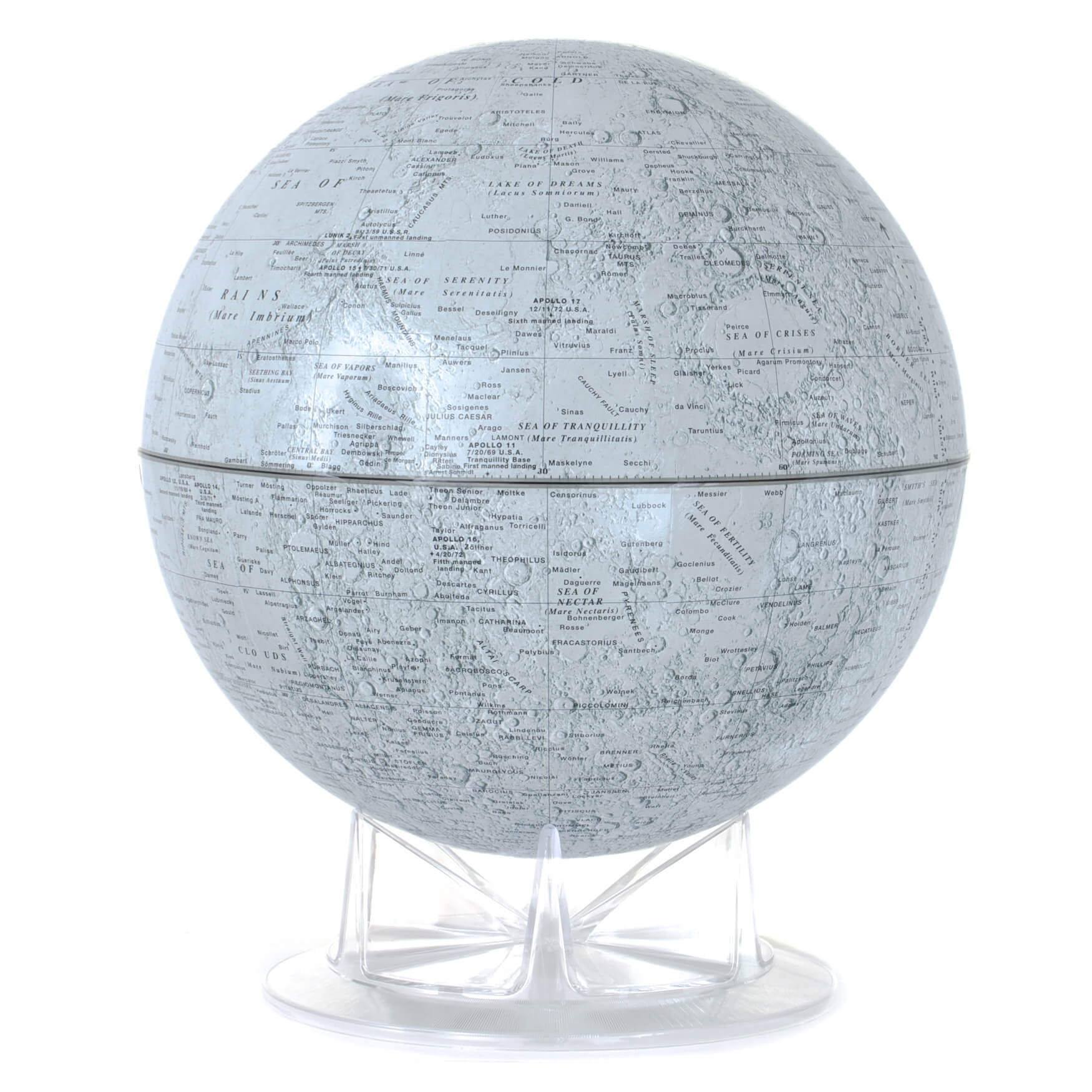 The Moon 30cm Globe by Replogle