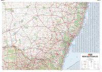 New South Wales Super Wall Map by Hema Maps