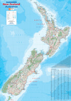 New Zealand Wall Map by Hema Maps