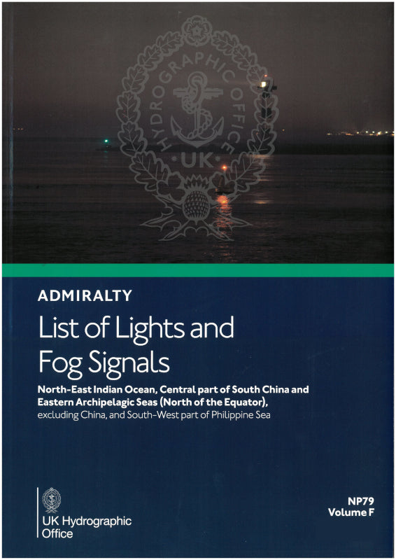 Buy NP79 – List of Lights Vol F (6th, 2025) – The Chart & Map Shop