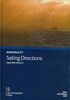 NP41 ADMIRALTY SAILING DIRECTIONS Japan Pilot Vol 1 2021