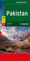 Pakistan Road Map by Freytag & Berndt