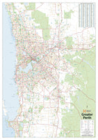 Perth & Region Super Wall Map by Hema Maps