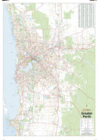 Perth & Region Wall Map by Hema Maps