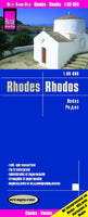 Rhodes Road Map by Reise Know How