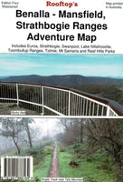 Rooftop Benalla - Mansfield - Strathbogie Ranges Adventure Map (Edition Four)