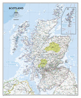 Scotland Wall Map by National Geographic