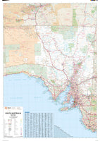 South Australia State Wall Map by Hema Maps