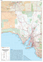South Australia Super Wall Map by Hema Maps