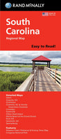South Carolina Road Map by Rand McNally