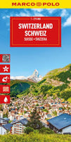 Switzerland Road Map by Marco Polo (2025)