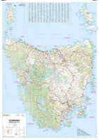 Tasmania Super Wall Map by Hema Maps