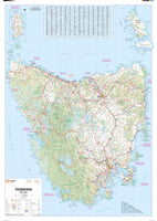 Tasmania Wall Map by Hema Maps