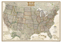 USA Executive Wall Map by National Geographic