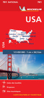 USA Road Map by Michelin
