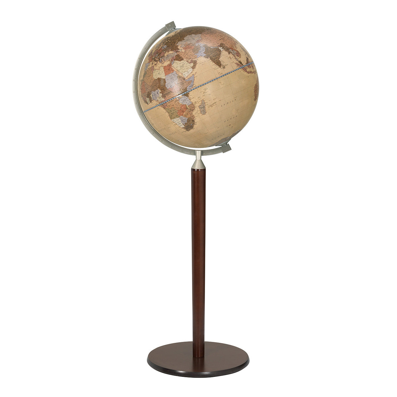 The Vasco Da Gama Antique 40cm Floor Globe by Zoffoli