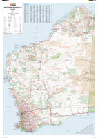Western Australia State Wall Map by Hema Maps