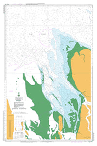Nautical Chart AUS 45 Approaches to Derby 1999