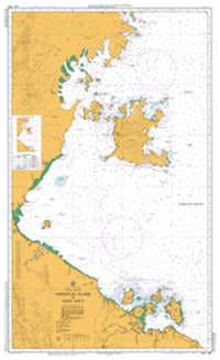 Nautical Chart AUS 305 Vanderlin Island to Cape Grey 1997