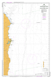 Nautical Chart AUS 767 Wardlaws Point to Eddystone Point 2007