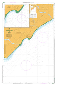 Nautical Chart AUS 905 Approaches to Suai 2003