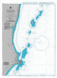 Nautical Chart BA 688 Tamatave 1973