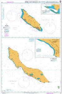 Nautical Chart BA 702 Aruba and Curacao 2005