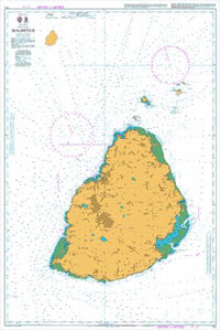 Nautical Chart BA 711 Mauritius 2012