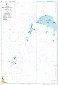 Nautical Chart BA 716 Seychelles Group to Madagascar and Agalega Islands 1999