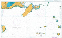 Nautical Chart BA 751 Koro Island to Northern Lau Group 1995