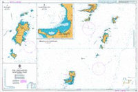 Nautical Chart BA 793 The Grenadines - Northern Part 1991