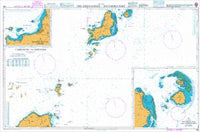 Nautical Chart BA 795 The Grenadines - Southern Part 1993
