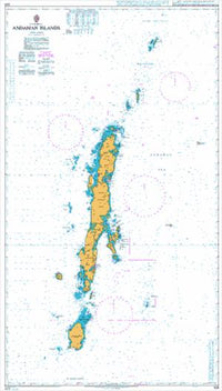 Nautical Chart BA 825 Andaman Islands 2006