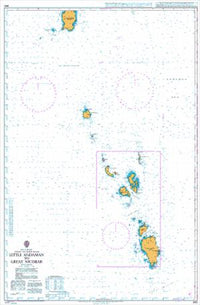 Nautical Chart BA 840 Little Andaman to Great Nicobar 2006