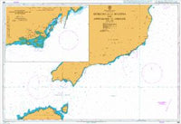 Nautical Chart BA 886 Estrecho de la Bocayna and Approaches to 2006