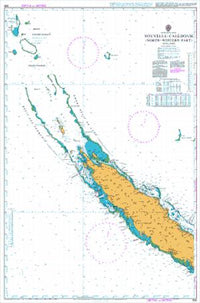 Nautical Chart BA 935 Nouvelle-Caledonie North-western part 1993