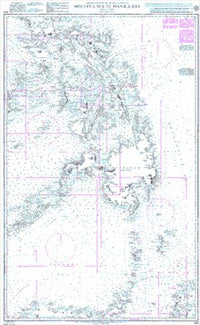Nautical Chart BA 943 Molucca Sea to Manila Bay 2004