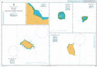 Nautical Chart BA 991 Plans in the South Pacific Ocean 2004