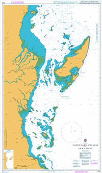 Nautical Chart BA 1032 North Mafia Channel to Kilwa Point 2004