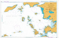 Nautical Chart BA 1056 Nisos Kalimnos to Nisos Ikaria including Gulluk Korfezi 2015