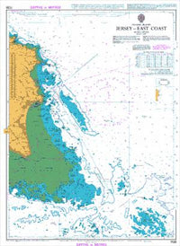 Nautical Chart BA 1138 Jersey - East Coast 2014