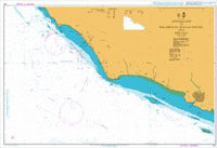 Nautical Chart BA 1141 Approaches to Pelabuhan Sungai Udang and Melaka 1998