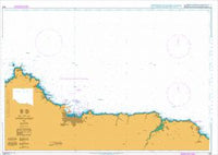 Nautical Chart BA 1153 Approaches to Gijon 2012