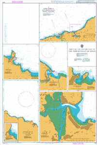 Nautical Chart BA 1171 Ports on the eastern part of the North Coast of Spain 2004