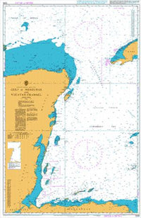 Nautical Chart BA 1220 Gulf of Honduras and Yucatan Channel 2012