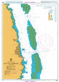 Nautical Chart BA 1244 Levuka Harbour 2009