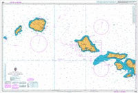 Nautical Chart BA 1308 Maui to Niihau 1995